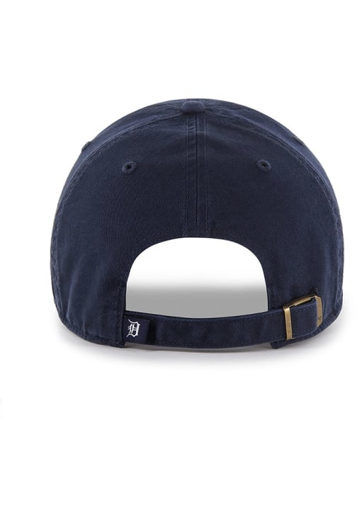47 Detroit Tigers NAVY Alt Tiger Head Clean Up Adjustable Hat