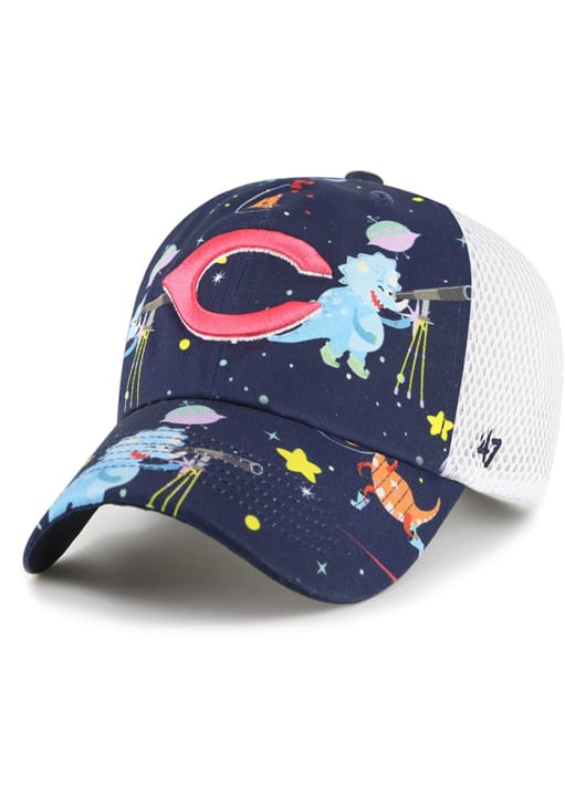 Cincinnati Reds Space Dino YTH NAVY 47 Youth Adjustable Hat - 48022256