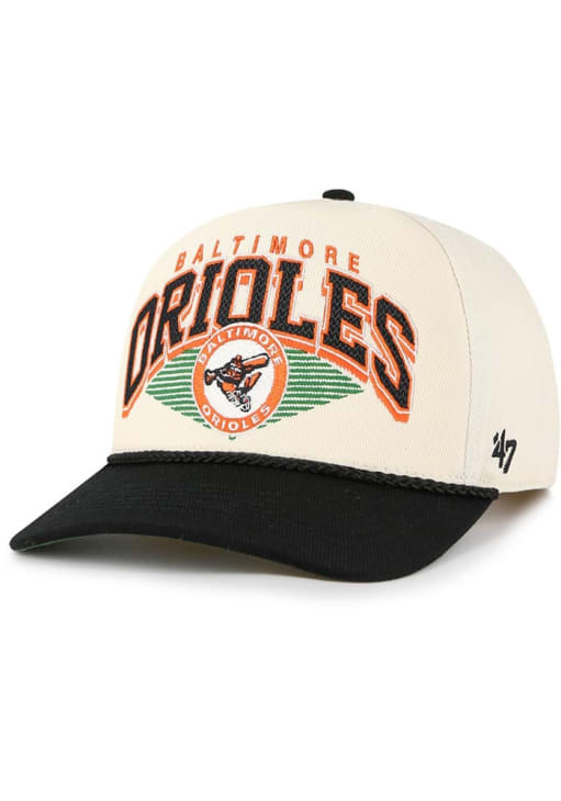 47 Baltimore Orioles TAN Pomona TT Rope Hitch Adjustable Hat