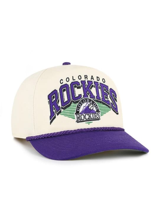 47 Colorado Rockies TAN Pomona TT Rope Hitch Adjustable Hat - 48022356