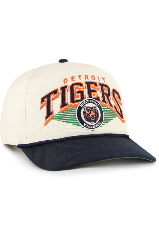 47 Detroit Tigers TAN Pomona TT Rope Hitch Adjustable Hat - 48022573