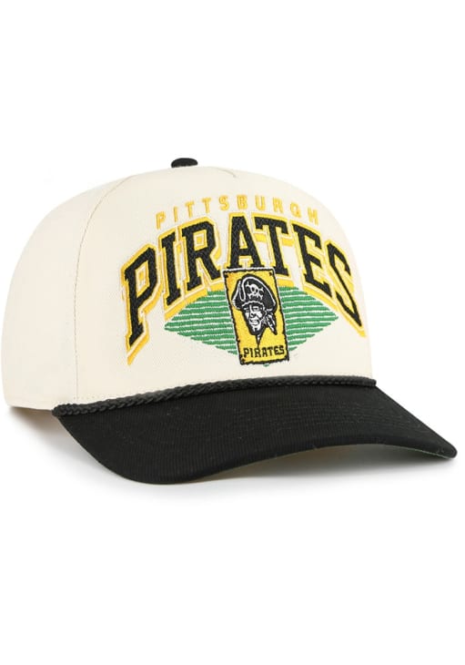 47 Pittsburgh Pirates TAN Pomona TT Rope Hitch Adjustable Hat