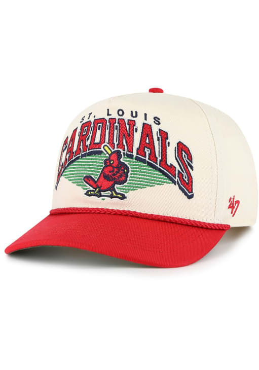 47 St Louis Cardinals TAN Pomona TT Rope Hitch Adjustable Hat