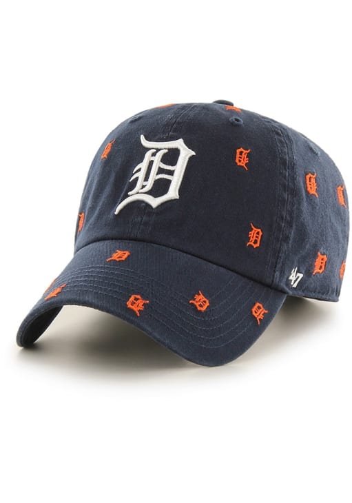 Detroit Tigers 47 Womens NAVY Confetti Clean Up Adjustable  display picture 3