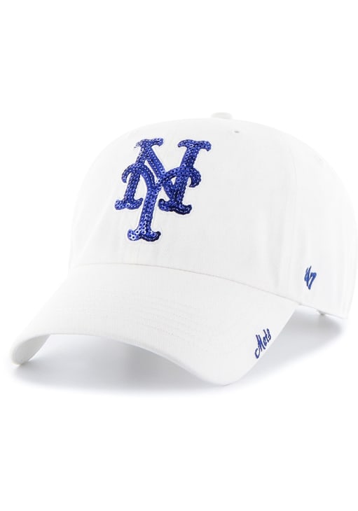 New York Mets 47 Womens White Sparkle 