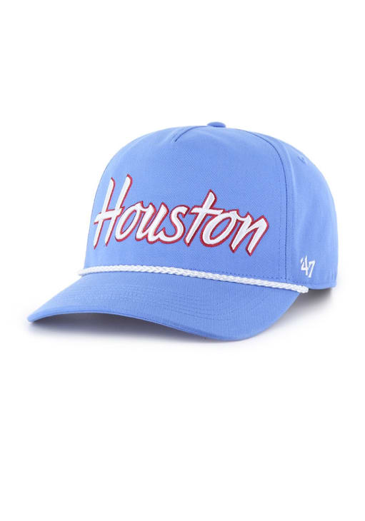 47 Houston Cougars BLUE Overhand 47 Hitch Adjustable Hat  display picture 1