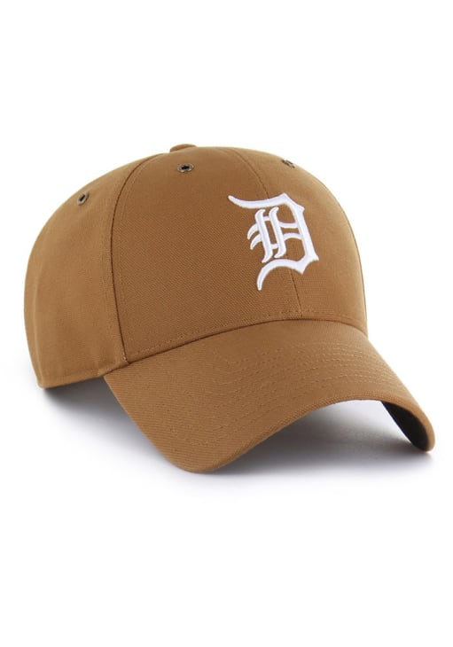 47 Detroit Tigers BROWN Carhartt MVP Adjustable Hat - 48025073