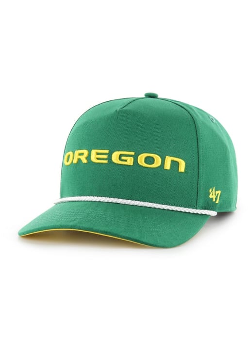 47 GREEN Oregon Ducks Overhand Hitch Adjustable Hat - 48025432