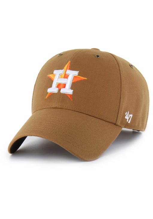 47 Houston Astros BROWN Carhartt MVP Adjustable Hat - 48025536