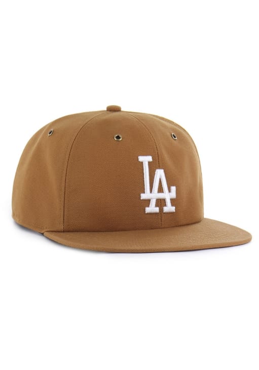 Los Angeles Dodgers 47 BROWN Carhartt Captain RL Snapback Hat