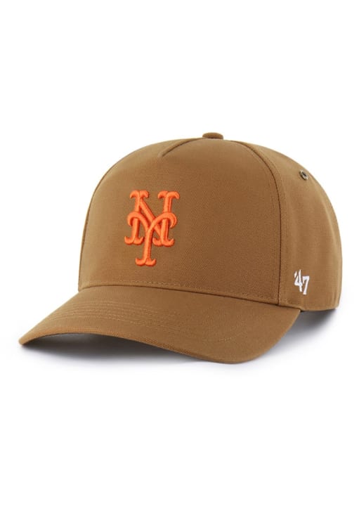 47 New York Mets BROWN Carhartt Hitch Adjustable Hat - 48025965