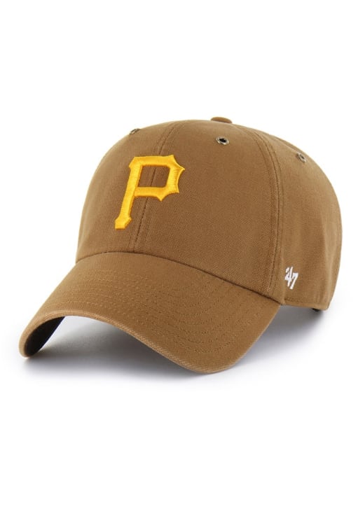47 Pittsburgh Pirates BROWN Carhartt Clean Up Adjustable Hat