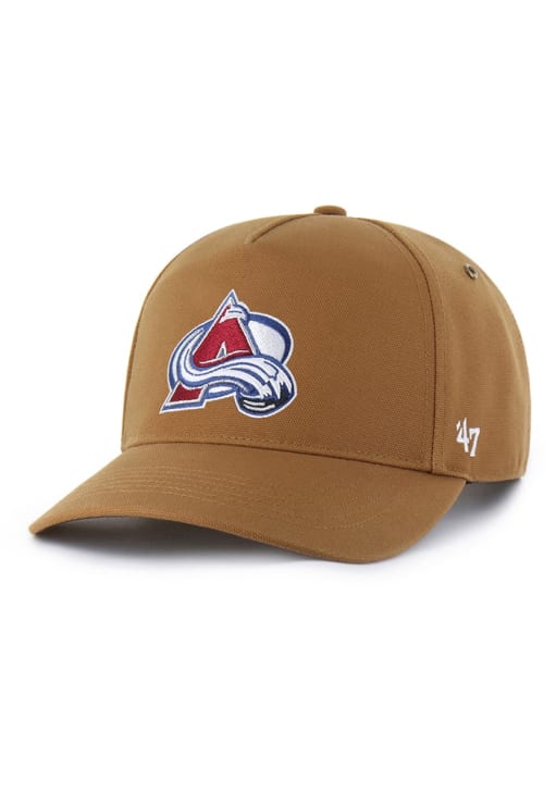 47 Colorado Avalanche BROWN Carhartt Hitch Adjustable Hat - 48026055