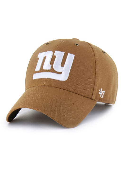 47 New York Giants BROWN Carhartt MVP Adjustable Hat - 48026438