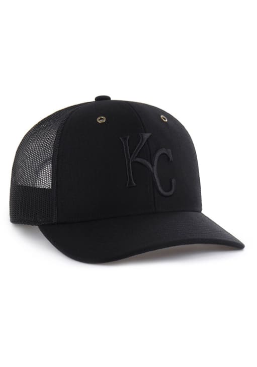 47 Kansas City Royals BLACK Carhartt Trucker Adjustable Hat - 48026612