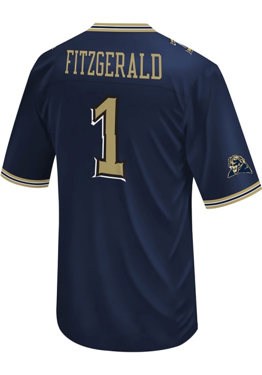 Larry Fitzgerald Mens NAVY Pitt Panthers Football Player Football