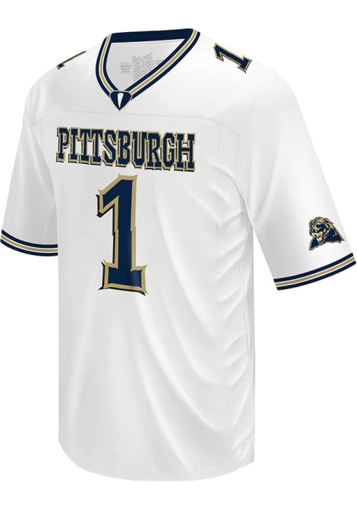 Larry Fitzgerald Mens White Pitt Panthers Football Player Football