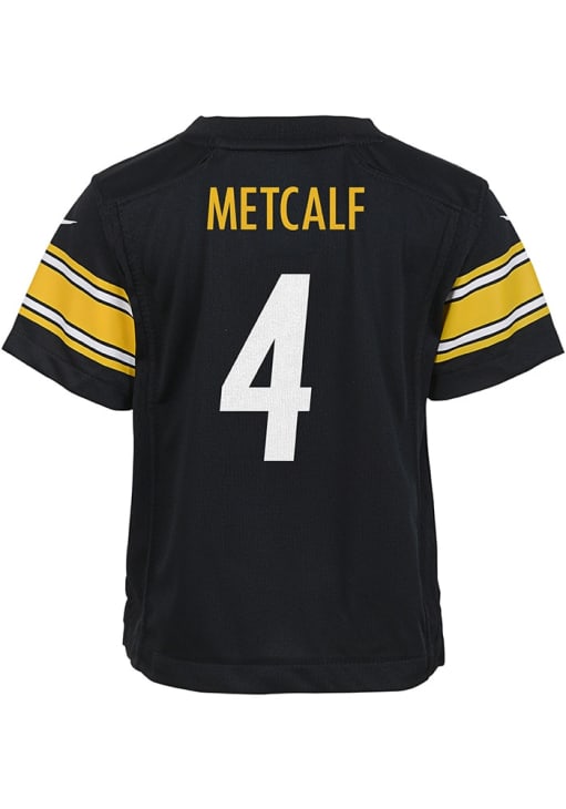 Pittsburgh Steelers DK Metcalf Boys Home Replica BLACK Nike