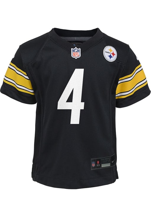 Pittsburgh Steelers DK Metcalf Boys Home Replica BLACK Nike