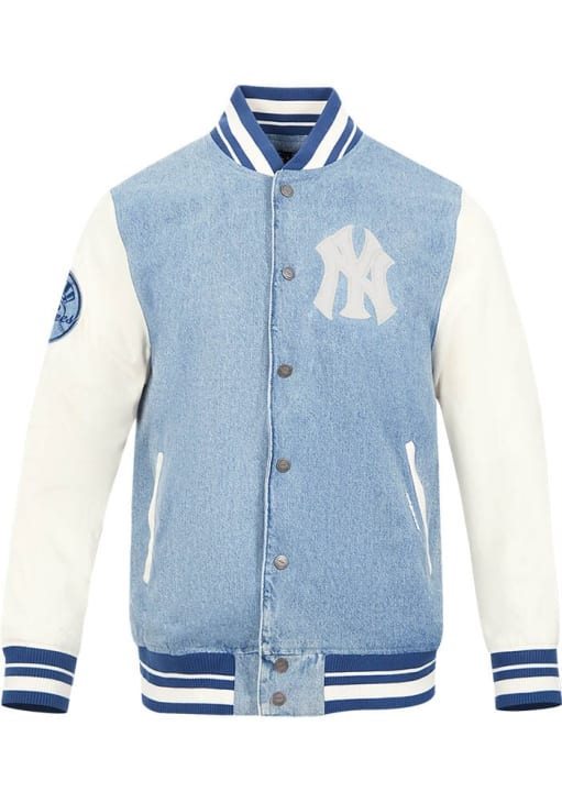 Pro Standard New York Yankees Mens DENIM Varsity Blues Medium