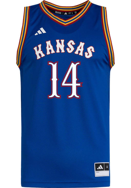 Melvin Council Jr. Mens ROYAL Kansas Jayhawks NIL Name And Number