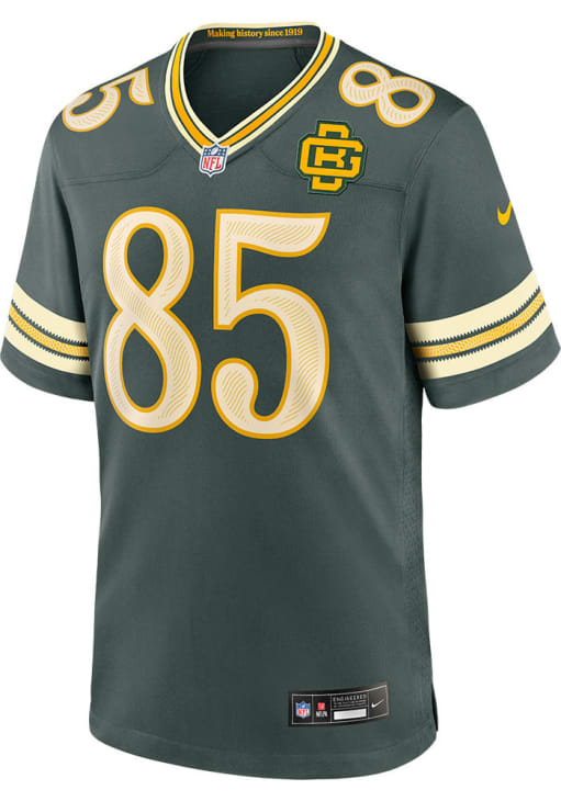 Tucker Kraft Green Bay Packers DARKGREEN Rivalry Jersey - 49284726