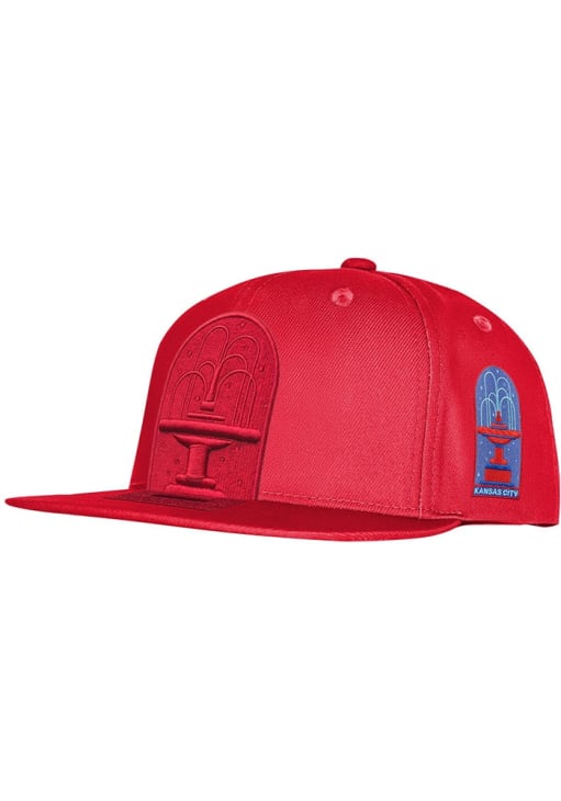 FIFA Kansas City Red 2026 FIFA World Cup Flat Brim Snapback