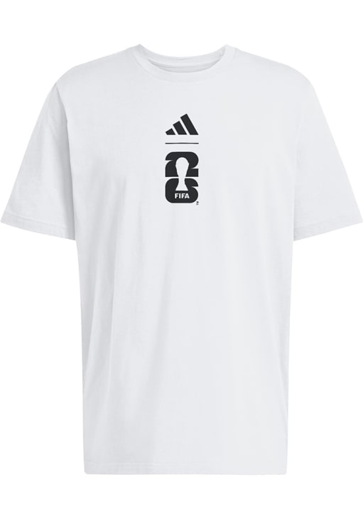 Adidas FIFA White 26 World Cup Host City Short Sleeve T Shirt