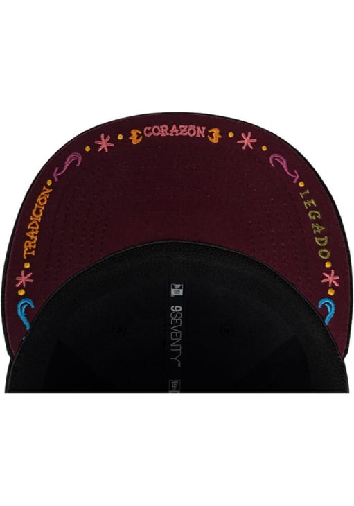New Era Houston Texans BLACK Hasta La Muerte 9Seventy Adjustable