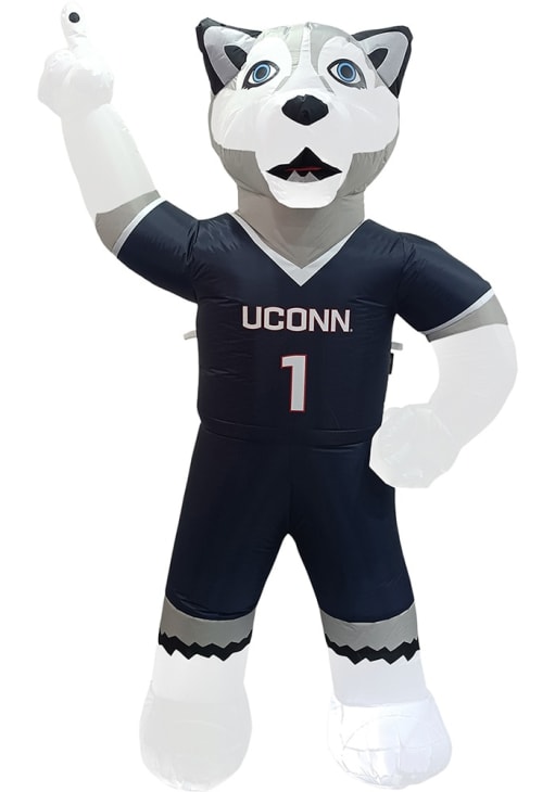 Google Password Chan UConn Huskies NAVY 7ft Mascot Outdoor Inflatable - 507750476
