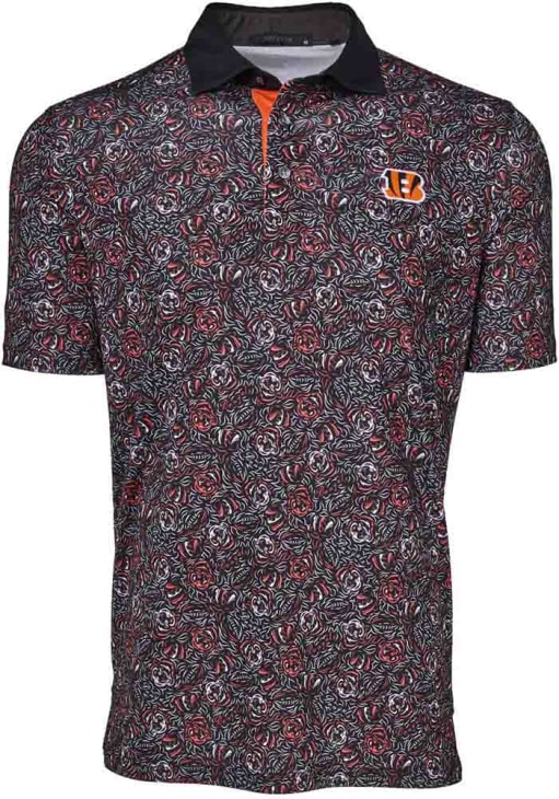 bengals dress shirt Men's J. Palmer White Cincinnati Bengals Man-In-Motion Long Sleeve Button-Up Dress Shirt