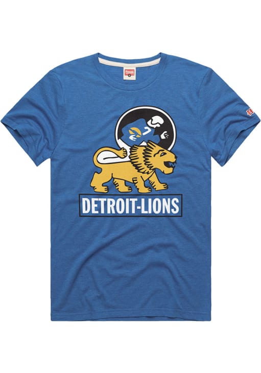 リフトLION GRAPHIC VINTAGE BT-SHIRT - NAVY Men's Detroit Lions Vintage-Inspired Graphic Tee | Men's Tops