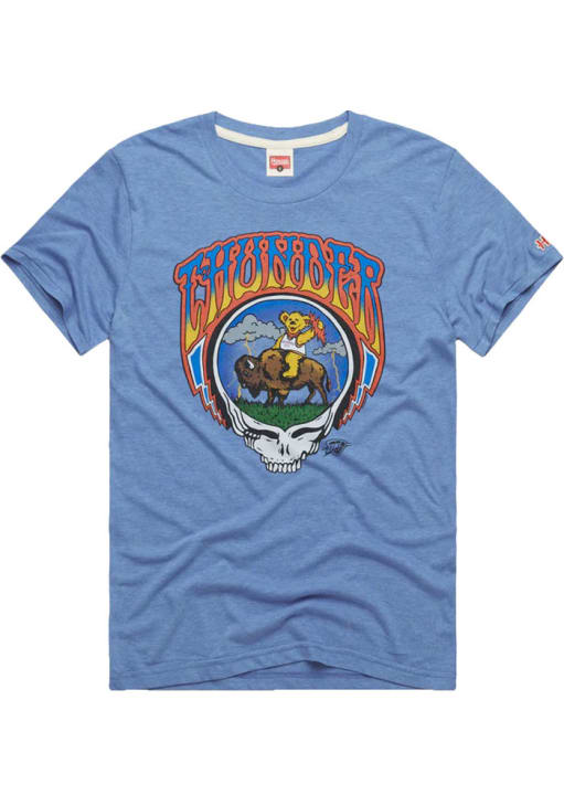 Homage Oklahoma City Thunder BLUE Grateful Dead x Thunder Skull