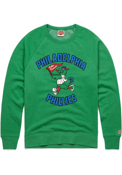 Phillie Phanatic # Homage Philadelphia Phillies Mens GREEN Arch