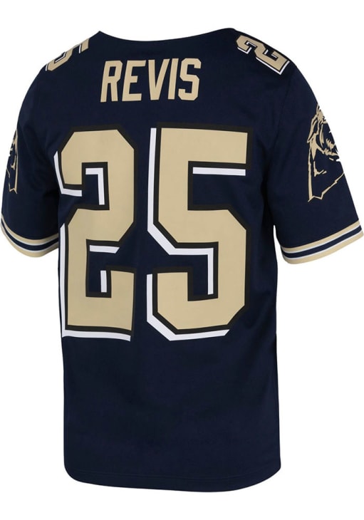 Nike Pitt Panthers NAVY Darrelle Revis 25 Football Jersey - 51540221