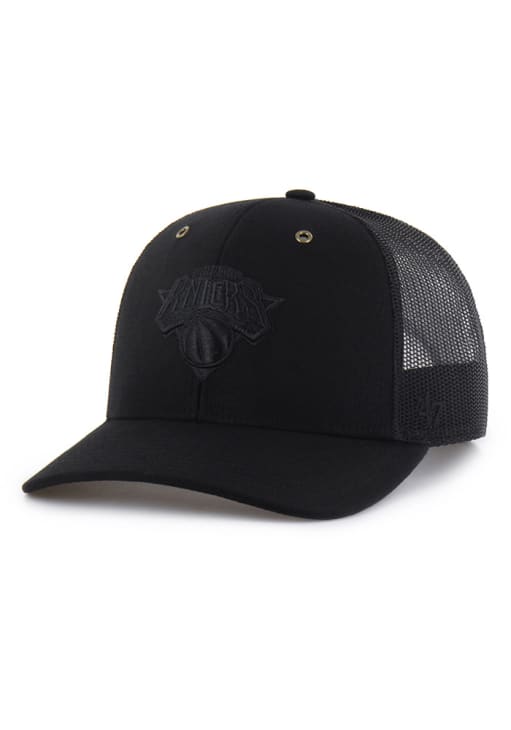 47 New York Knicks BLACK Carhartt Trucker Adjustable Hat - 516138108