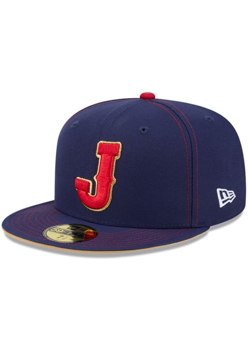 Japan Mens 2026 World Baseball Classic 59FIFTY BLUE New Era Fitted