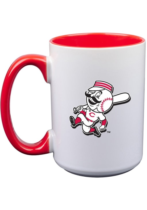 Cincinnati Reds Inner Color Ceramic Mug Red, Red, Size NA