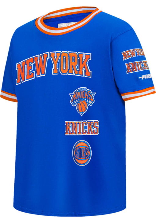 Pro Standard New York Knicks Youth ROYAL Retro Classics Short