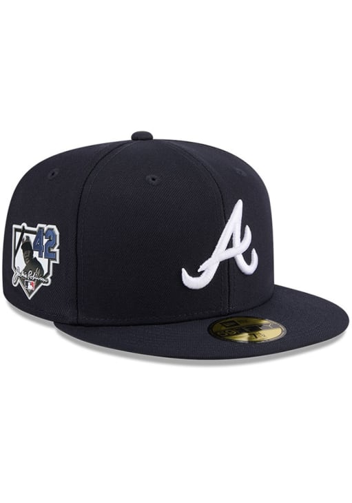 Atlanta Braves Mens 2026 Jackie Robinson Day 59FIFTY NAVY New Era