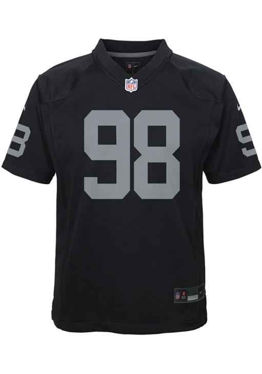 Las Vegas Raiders Maxx Crosby Youth Home Replica BLACK Nike