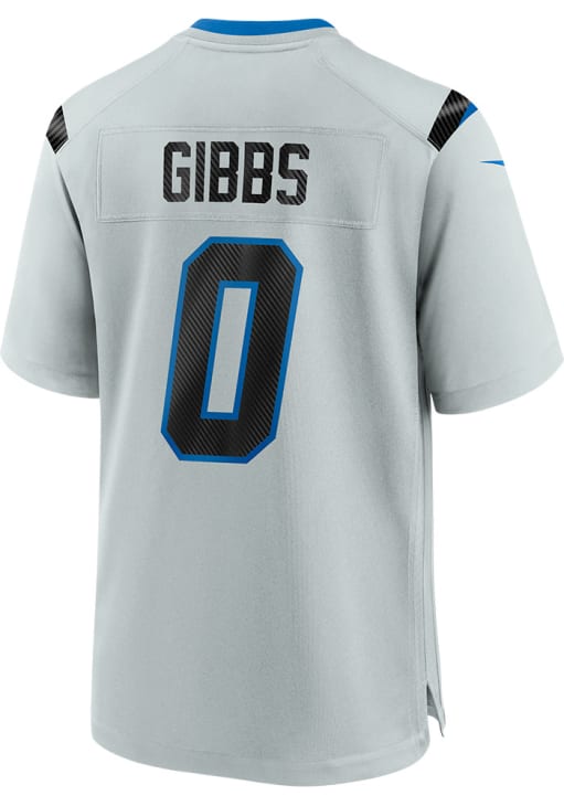Jahmyr Gibbs Detroit Lions SILVERGREY Rivalry Jersey - 54282608