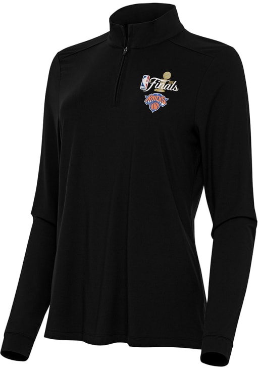 メンテナンス KNICKS New York Knicks Antigua Womens BLACK 2026 NBA Finals Intent Long