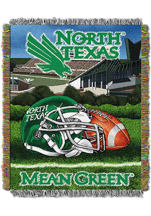 University of North Texas Tapestry Blanket