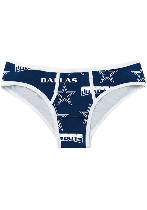 Dallas Cowboys Womens NAVY Logo Breakthrough Underwear - 5626263