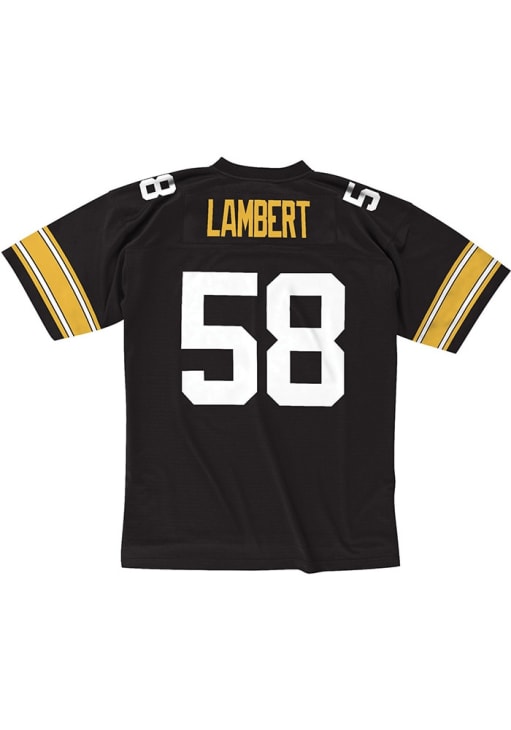 Pittsburgh Steelers Jack Lambert Mitchell and Ness BLACK 1976