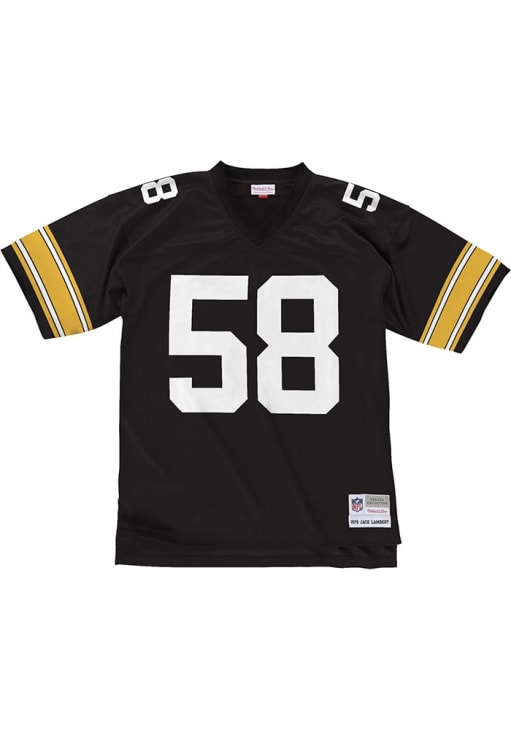 Pittsburgh Steelers Jack Lambert Mitchell and Ness BLACK 1976