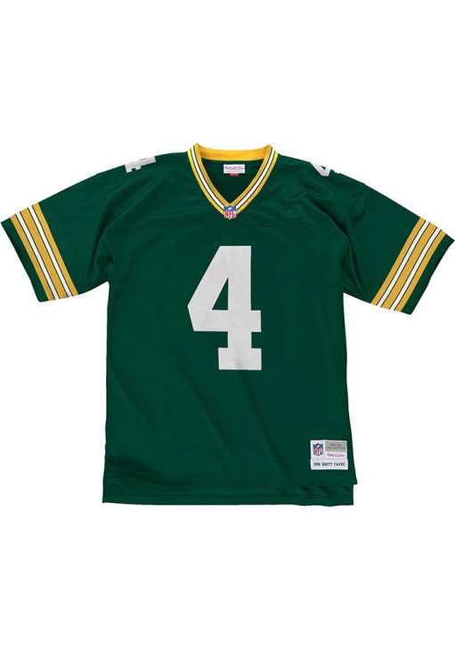 Green Bay Packers Brett Favre Mitchell and Ness GREEN 1996 Legacy