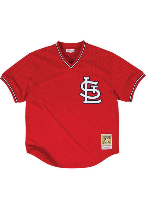 St Louis Cardinals Ozzie Smith Mitchell and Ness Red 1996