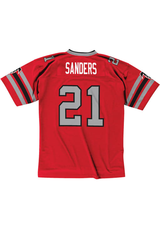Atlanta Falcons Deion Sanders Mitchell and Ness Red 1989 LEGACY